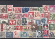 Denmark 41 Different Stamps Lot