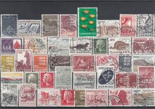 Denmark 39 Different Stamps Lot