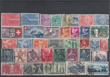 Switzerland 36 Different Stamps Lot