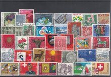 Switzerland 36 Different Stamps Lot