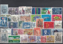 Switzerland 36 Different Stamps Lot