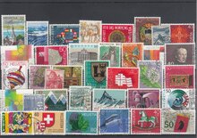 Switzerland 36 Different Stamps Lot