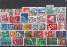 Switzerland 36 Different Stamps Lot