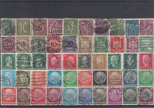 Germany Reich 50 Different Stamps Lot