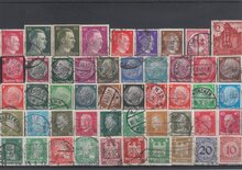 Germany Reich 49 Different Stamps Lot