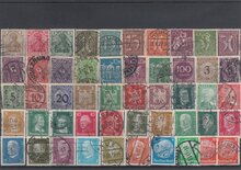 Germany Reich 50 Different Stamps Lot