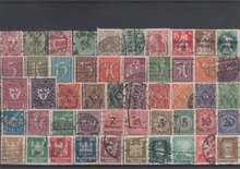 Germany Reich 50 Different Stamps Lot