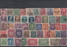 Germany Reich 48 Different Stamps Lot