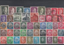 Germany Reich 48 Different Stamps Lot