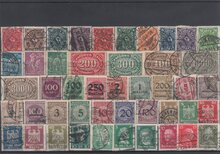 Germany Reich 46 Different Stamps Lot