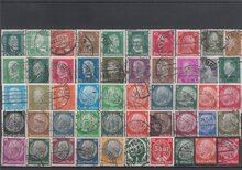 Germany Reich 50 Different Stamps Lot