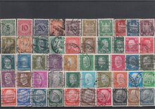 Germany Reich 50 Different Stamps Lot