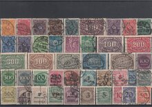 Germany Reich 44 Different Stamps Lot