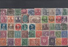 Germany Reich 48 Different Stamps Lot