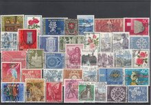 Switzerland 37 Different Stamps Lot