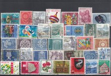 Switzerland 37 Different Stamps Lot