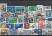 Switzerland 37 Different Stamps Lot