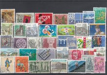 Switzerland 36 Different Stamps Lot