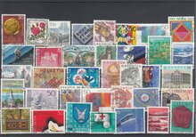 Switzerland 36 Different Stamps Lot