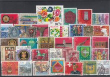 Switzerland 36 Different Stamps Lot