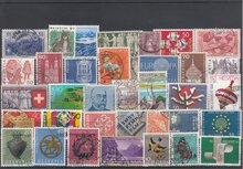 Switzerland 37 Different Stamps Lot