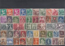 Switzerland 46 Different Stamps Lot