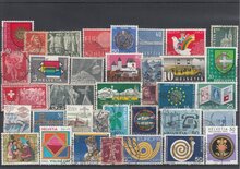 Switzerland 36 Different Stamps Lot