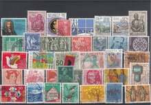 Switzerland 36 Different Stamps Lot