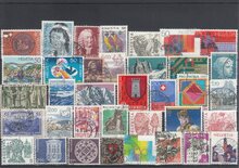 Switzerland 36 Different Stamps Lot