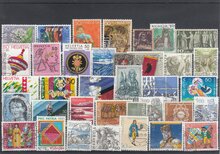 Switzerland 36 Different Stamps Lot