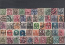 Germany Reich 50 Different Stamps Lot