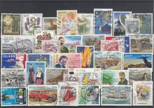 Iceland 36 Different Stamps Lot