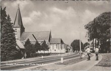 ERMELO - Putterweg met Oude Herv. Kerk