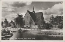 EDE - Beatrixpark met Nieuwe Ned. Herv. Kerk