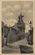 ELBURG - Oude muur met poort