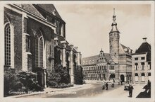 GRONINGEN - Martinikerk met Provinciehuis