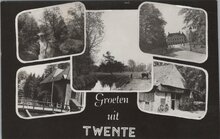 TWENTE - Meerluik Groeten uit Twente