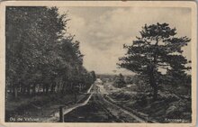 VELUWE - Op de Veluwe. Karreweg