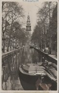 AMSTERDAM - Groenburgwal met Zuiderkerk