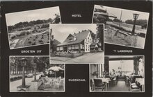 OLDENZAAL - Meerluik Groeten Hotel uit 't Landhuis