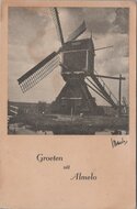 ALMELO - Groeten uit Almelo. Molen