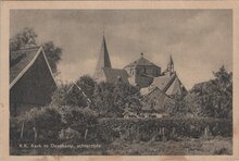 DENEKAMP - R.K. Kerk te Denekamp, achterzijde