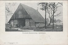 TWENTE - Twentsche Boerenwoning. (Achterzijde)