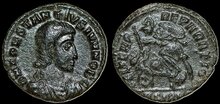 Julian II. Caesar. 355-361 AD. Æ 18mm, 2.18 g. Siscia