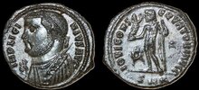 Licinius I. AD 308-324. Æ Follis 20mm, 3.45 g. Cyzicus