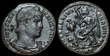 Constantine I. AD 307/310-337. Æ Follis 19mm, 2.77 g. Constantinople