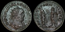 Valerian I. AD 253-260. Antoninianus 19mm, 4.05 g. Samosata