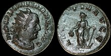 Valerian I. 253-260 AD. Antoninianus 21mm, 3.80 g. Viminacium