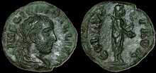 Troas, Alexandria Troas. Gallienus. AD 253-268. Æ 20mm, 3.78 g. Apollo