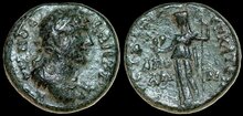 Caria, Apollonia Salbace. Hadrian. AD 117-138. Æ 20mm, 4.66 g. Demeter